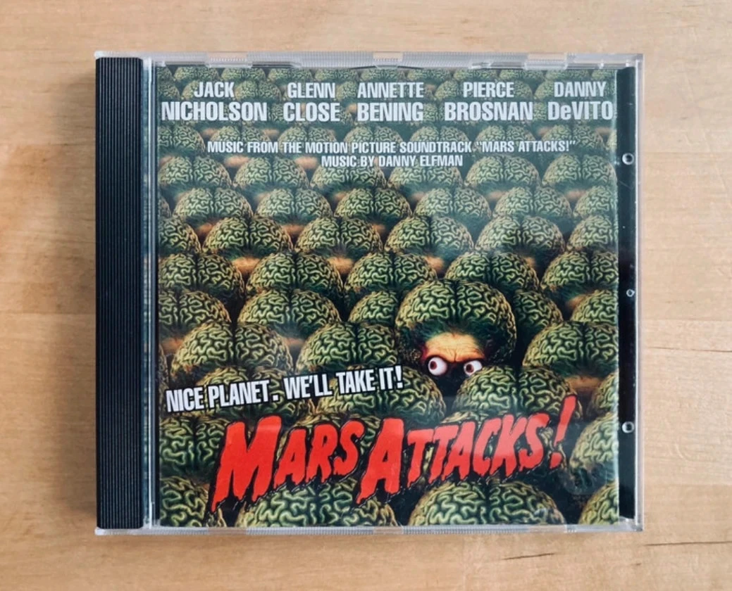 CD ost Mars Attack! Danny Elfman.